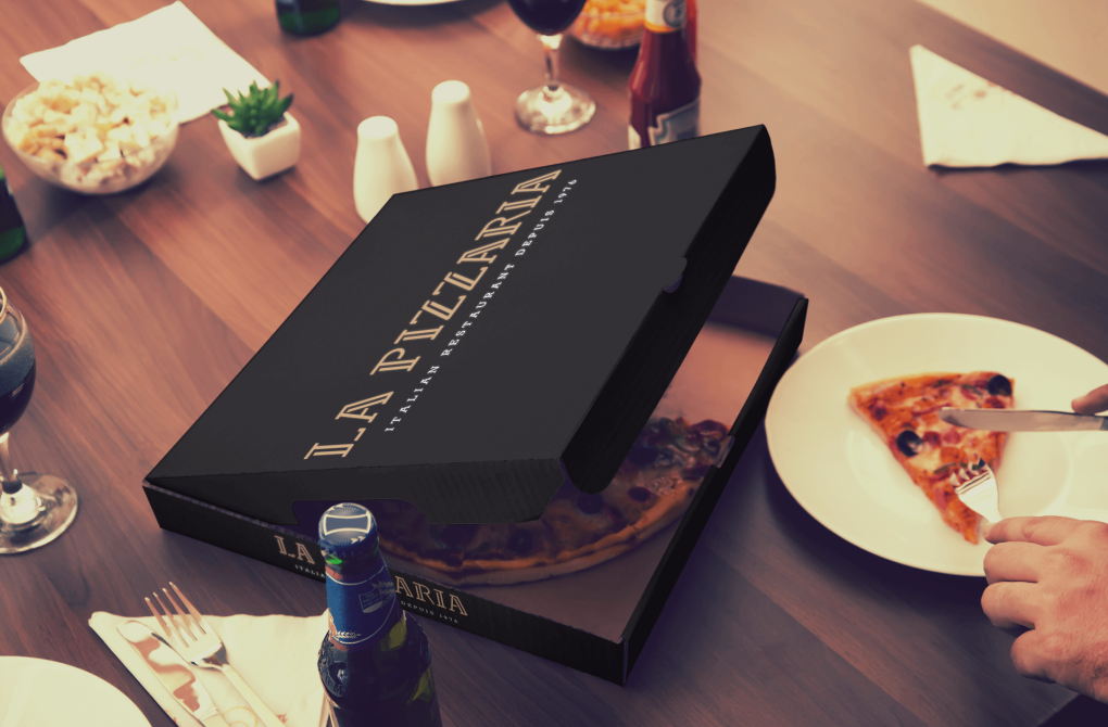 boite de transport a pizza